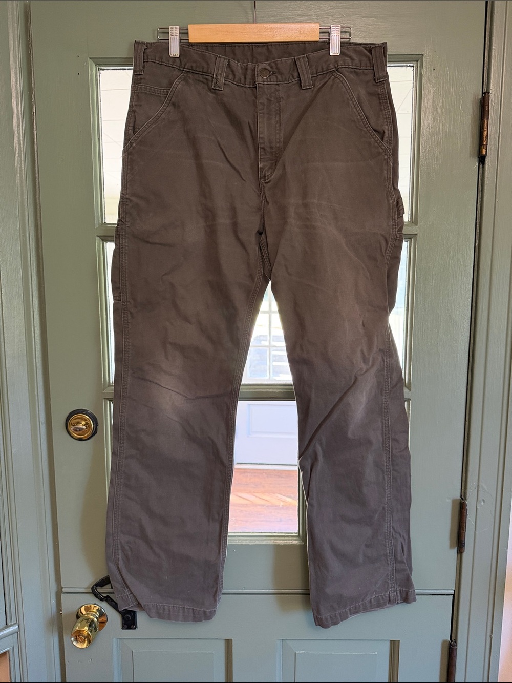 Carhartt Men's Cargo Pants in Dark Brown